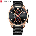 Curren 8368 Men Quartz Sport Watch Chronograph Watches Military Wristwatch